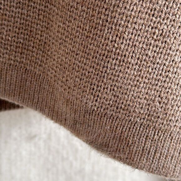 J Crew Lady Jacket Cardigan Womens Medium in Dark Camel NWT - Picture 8 of 9